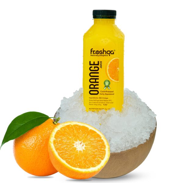 Fresh Orange Juice Cold-Pressed