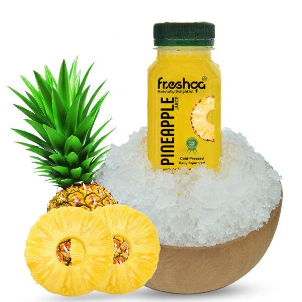 Fresh Pineapple Juice Cold-Pressed