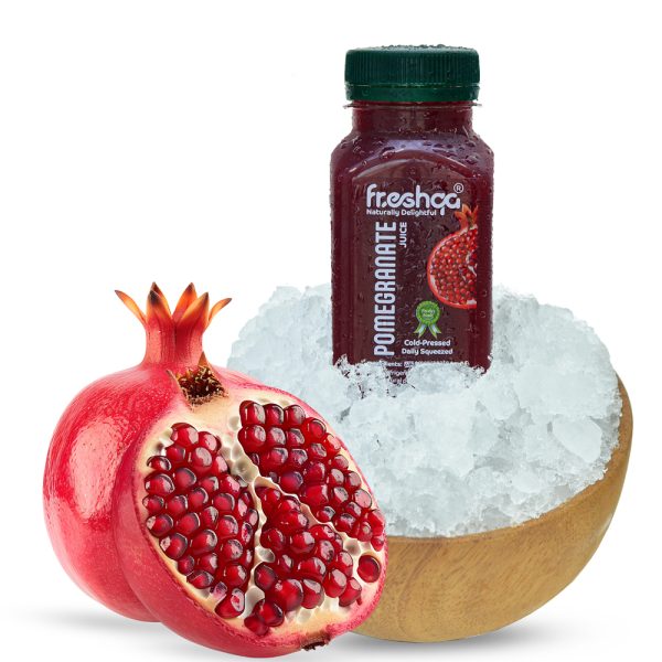 Fresh Pomegranate Juice Cold-Pressed